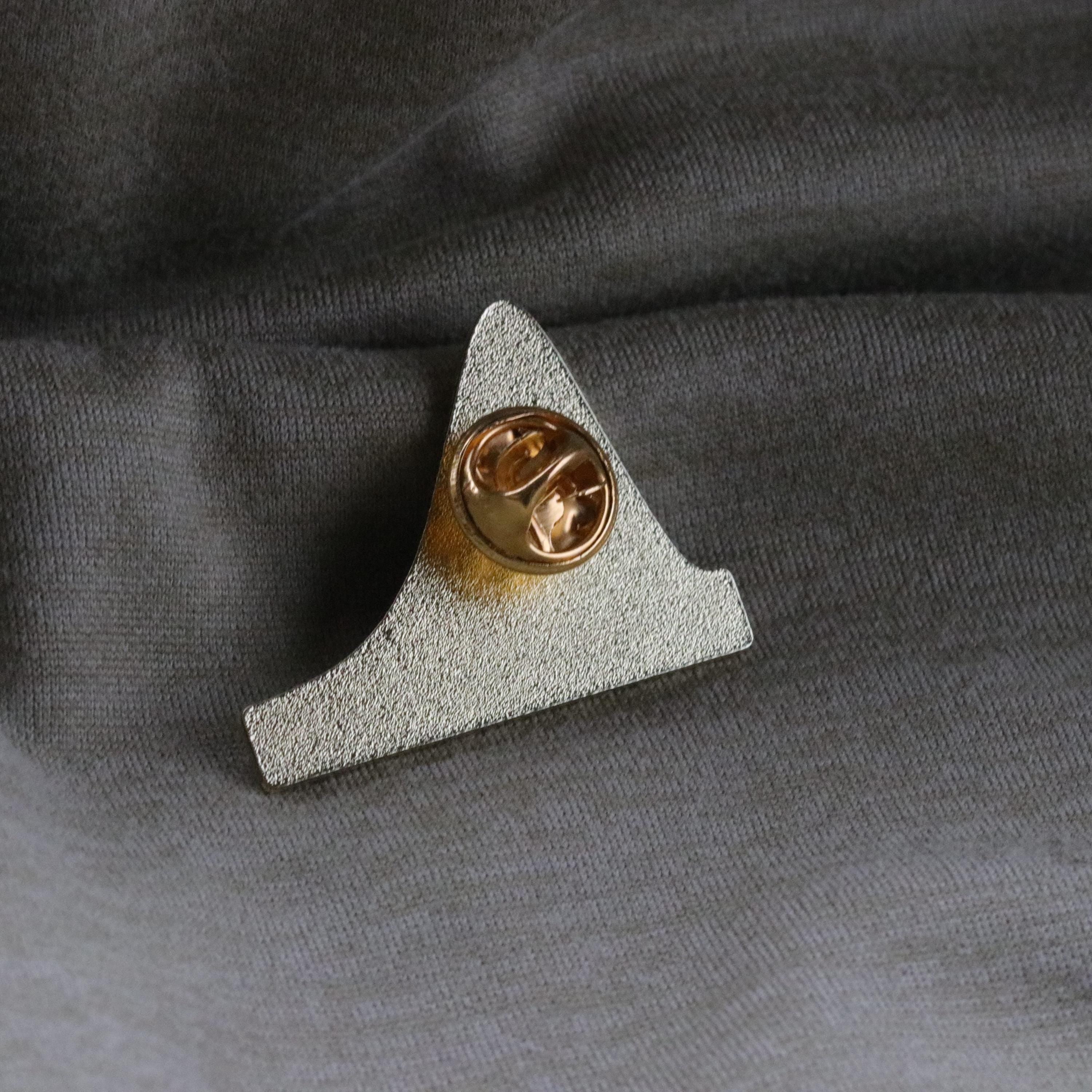 Yep, We're Skewed! Enamel Pin - Data Science Gift