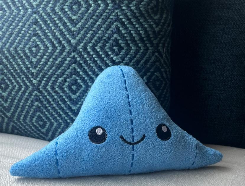 Normal Distribution Plushie: Handcrafted Statistics Gift For Data Scientist